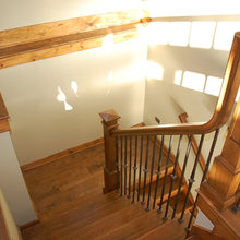 Downstairs Floor and Trim