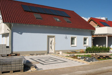 Zweifamilienwohnhaus mit NEOPOR-Schalungssteinen  in Baden-Württemberg