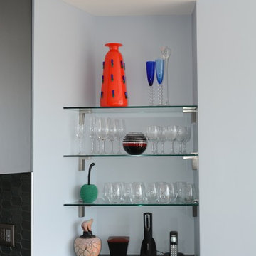 A splash of color and easy access -Wine anyone?