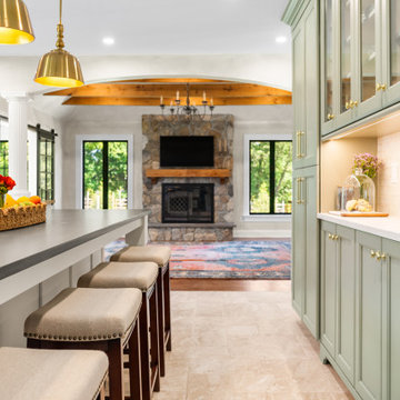 European-style Whole Home Design, Pound Ridge, NY