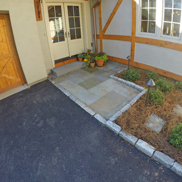 Natural Stone Outdoor Living Area