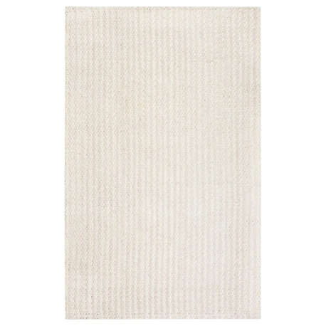 Anji Mountain 5' X 8' Freya White Rug AMB0412-0058
