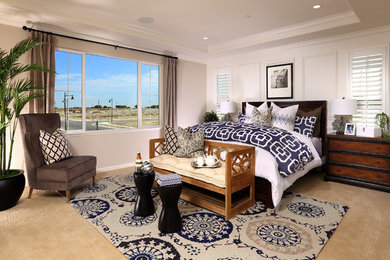 Inspiration for a coastal bedroom remodel in San Francisco