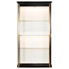 Fenwick Etagere Display Cabinet Glass Doors Bookcase