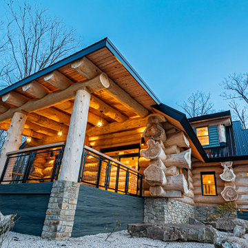 Deep Creek Lake, Log Home