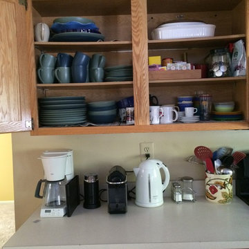 Kitchen Organization - beverage station