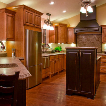 Deluxe Galley Kitchen Remodel