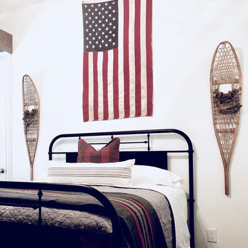 Ski Lodge Themed Teen Bedroom