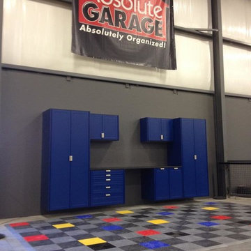 Absolute Garage - Garage Floors - Epoxy & Race Deck Tile