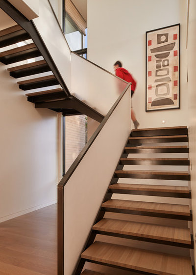 Staircase by DeForest Architects