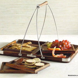 Roost Hemingway Bar Accessories - Folding Compartment Tray - SKU: W150 - Major Kitchen Appliance Parts And Accessories