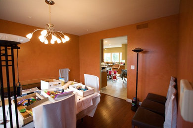 Home design - contemporary home design idea in New York