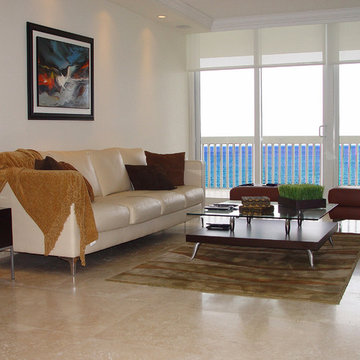 By J Design Group – Living room – Family room - Miami Interior Designers – Moder