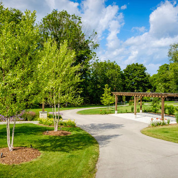 Contemporary Custom Home Landscape Renovation