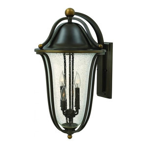 Hinkley Lighting Hinkley 2636OB Traditional One Light Wall Mount from Bolla collection in Bronze//Darkfinish