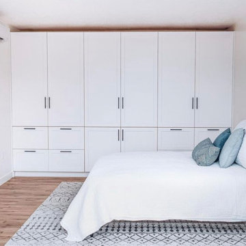 640 square foot dwelling bedroom