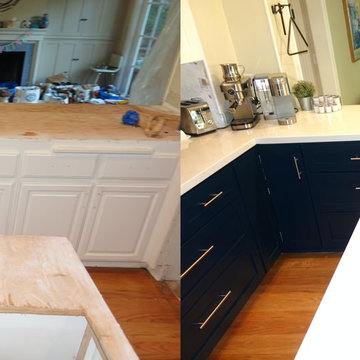 Orinda reface with Shaker doors