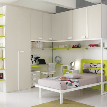 Corner Kids Bedroom Set ONE 502 by SPAR