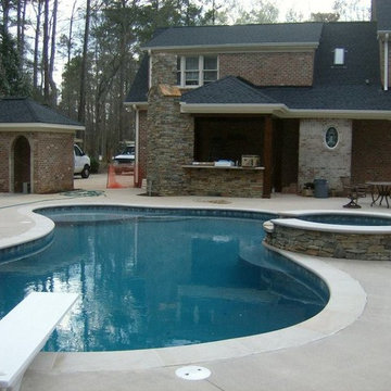 Patio and Pool