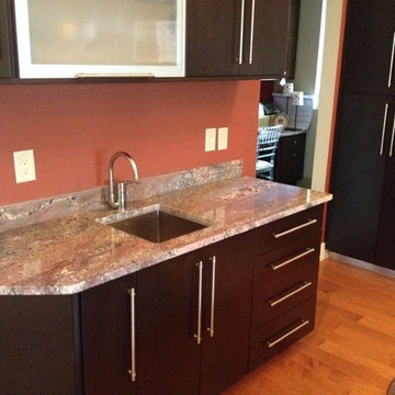 Sienna Bordeaux Granite Countertop