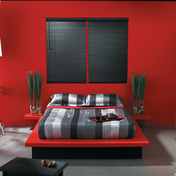 Bali 1" Lightblocker Mini Blinds - 8 gauge - Venetian Blinds
