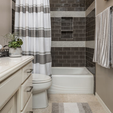Fun tile remodel