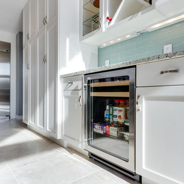 Modern White Kitchen Remodel Arnold, MD