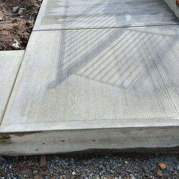 Concrete Patio Slab Installation – Kerrisdale Vancouver Backyard Renovation