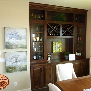 Wine Bars By Chris's Custom Cabinets