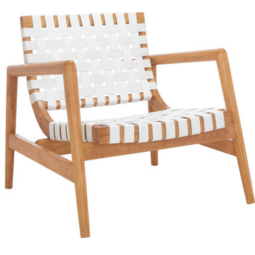 Bellona Chair, White, Natural