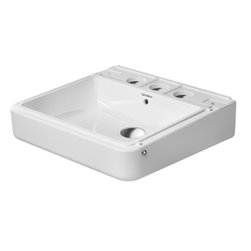 Onto Series White Washbasin, 17 3/4" Inch By Duravit - Bathroom Sinks