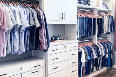 Inspiration for a closet remodel in Houston