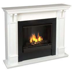 Transitional Indoor Fireplaces by Homesquare