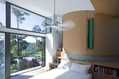 Modern bedroom in Sunshine Coast.