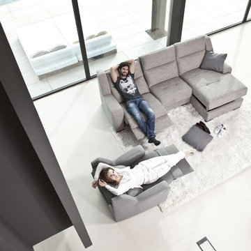 Altea Sectional Sofa Power Recliner by Famaliving California