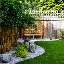 Garden - Bamboo screen
