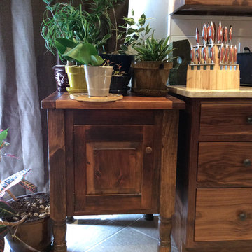 Kitchen #9 - Reclaimed Barn Wood/Hard wood mix