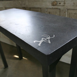 Kokopelli Concrete Table - Side Tables And End Tables