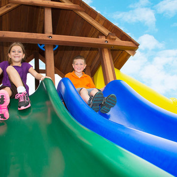 Side by Side Slides - Adventure Mountain