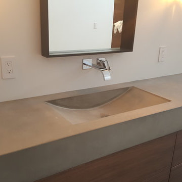 Boise modern master bathroom