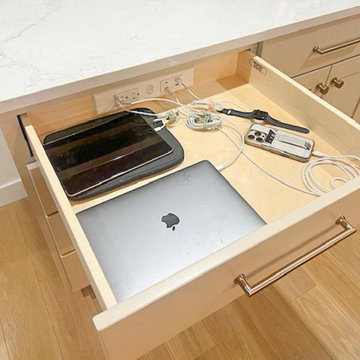 Carolann’s Minimalist Kitchen Remodel With Hidden Charging Drawer