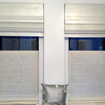 Custom Cascade Roman Shades Top Down Bottom Up NYC