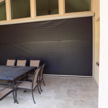 Exterior Blackout Motorized Power Screen