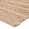 Jaipur Living Clifton Natural Solid Tan/White Area Rug, 8'x10'