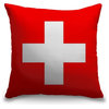 "Switzerland Flag" Pillow 16"x16"