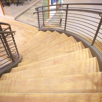 Commercial Curved Staircases