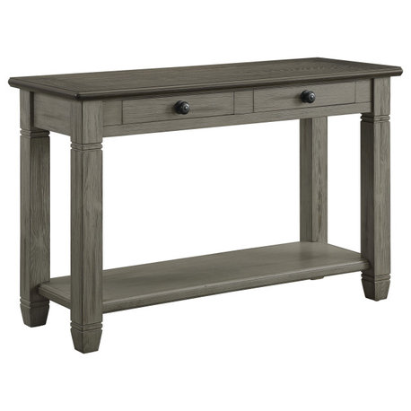 Lark Occasional Collection, Coffee and Antique Gray, Sofa Table