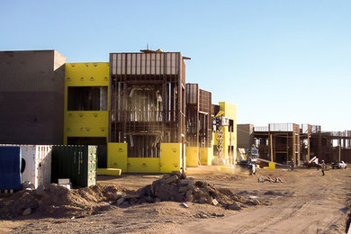 Large southwest home design photo in Las Vegas
