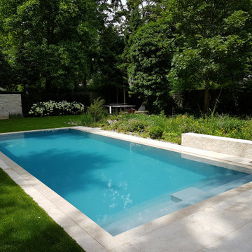 NIVEKO Polystone Überlauf Advance 10,00 x 4,00 x 1,50 m in grau