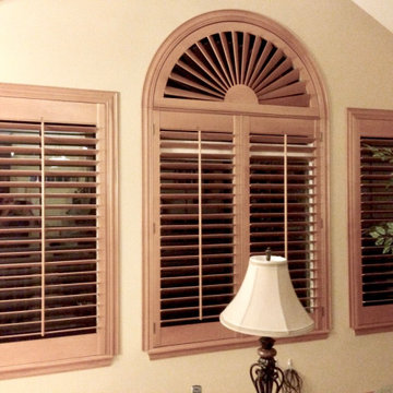 "Arch Top" Plantation Shutter applications